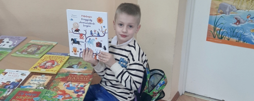 Zakup książek dla dzieci z oddziału przedszkolnego - XI 2023