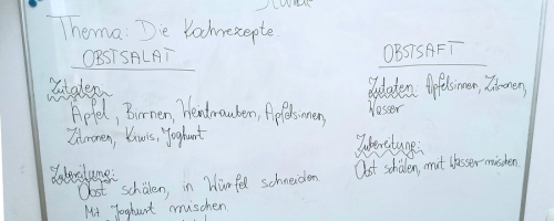 Smaczna lekcja języka niemieckiego